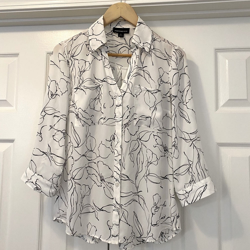 Stitch Fix blouse—Fortune Ivy